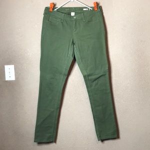 Olive Green Jeans